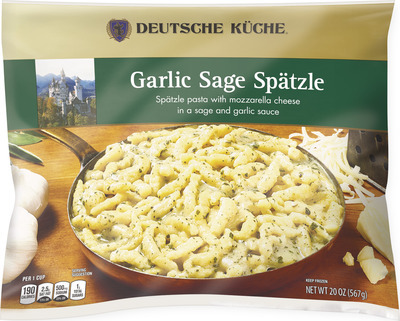 Deutsche Küche Cheese or Garlic Sage Spaetzle