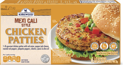 Kirkwood Mediterranean or Mexi Cali Chicken Patties