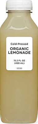 Cold-Pressed Organic Lemonade or Strawberry Lemonade