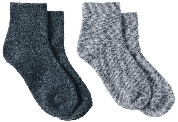 Serra Spa Socks 2 Pack - Gray