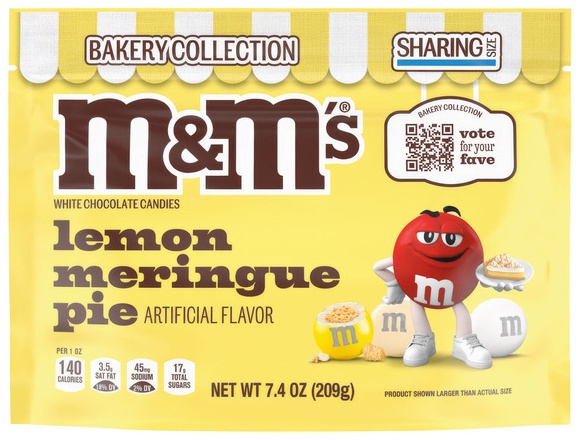 M&M's M&Ms Lemon Meringue Pie - 