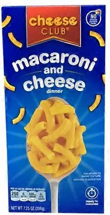 Cheese Club Boxed Macaroni and Cheese