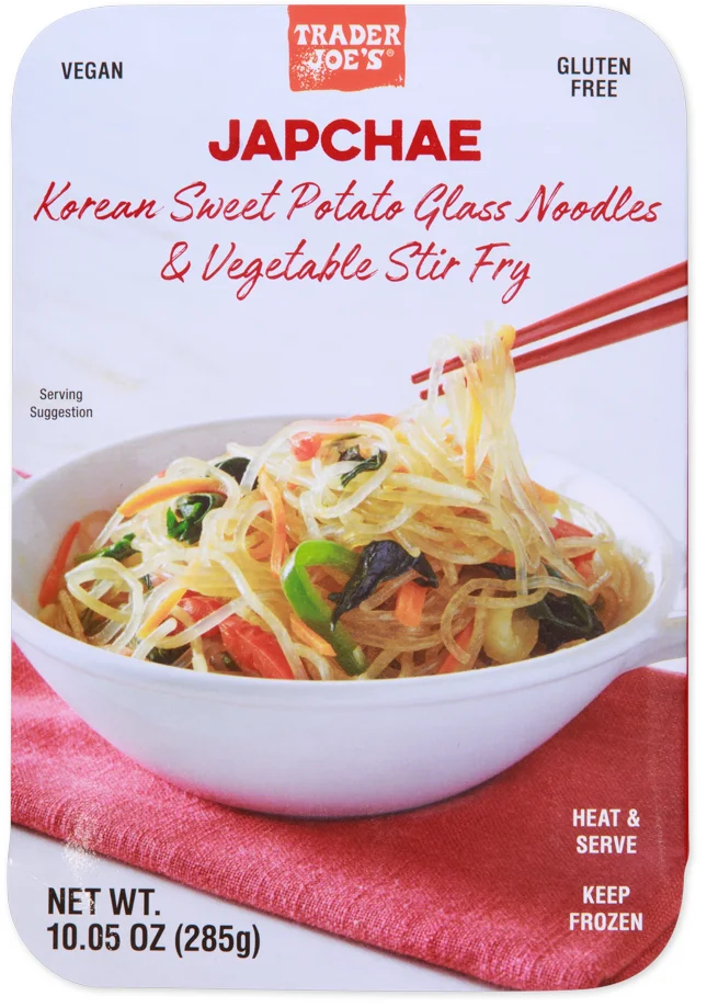 Japchae (Korean Stir-Fried Glass Noodles)
