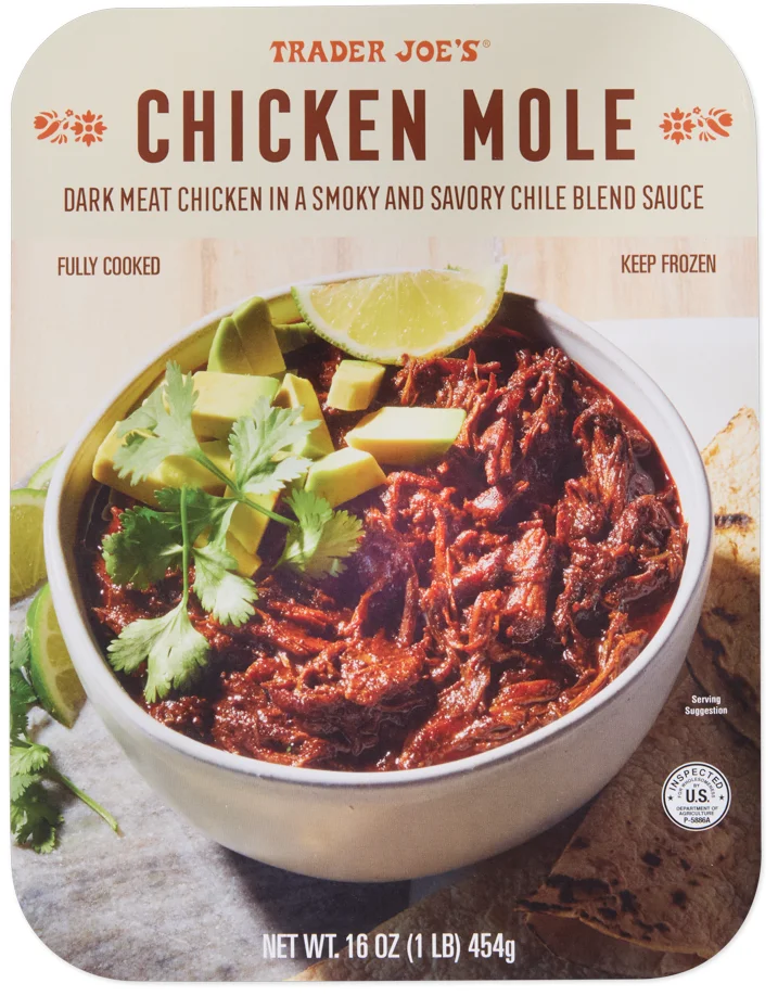 Trader Joe's Mexican Chicken Mole Dinner