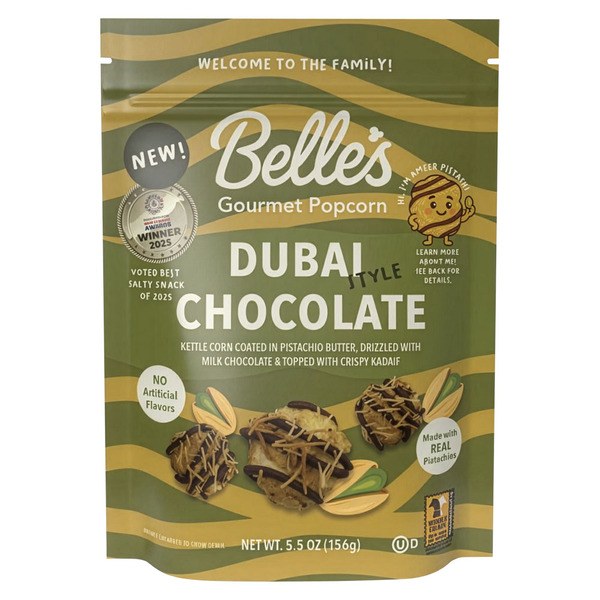 Belle’s Gourmet Dubai Style Chocolate Kettle Corn