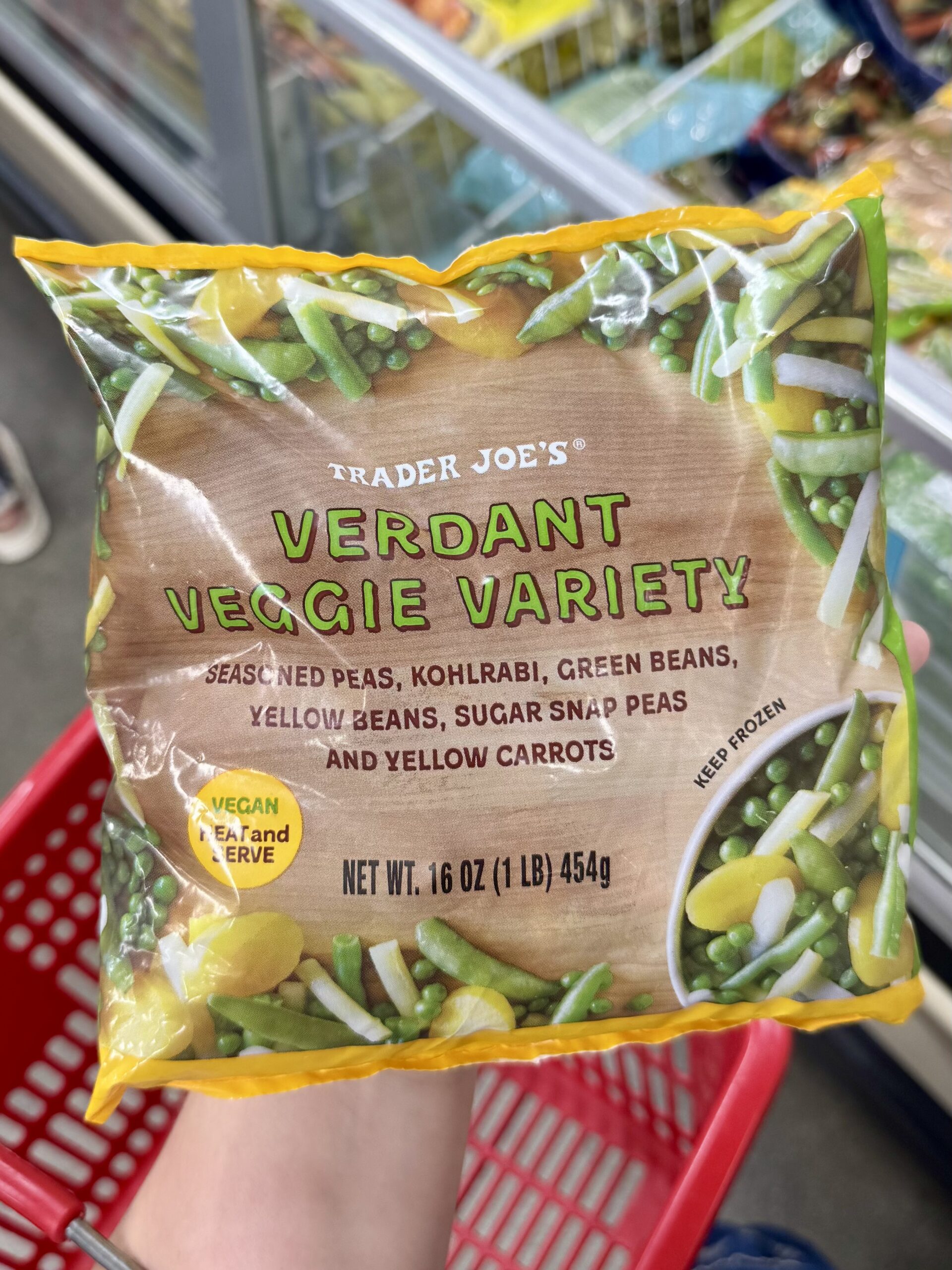 Verdant Veggie Variety Seasoned Peas, Kohlrabi, Green Beans, Yellow Beans, Sugar Snap Peas and Yellow Carrots - in store