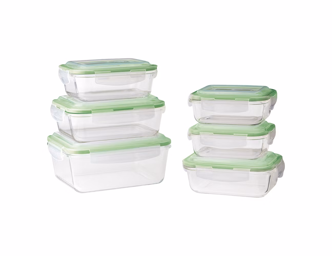 Crofton Round or Rectangle Containers with Lids: $14.99