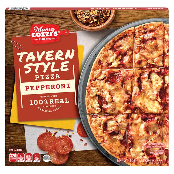 2. Mama Cozzi's Pizza Kitchen Pepperoni Deep Dish Pizza Singles