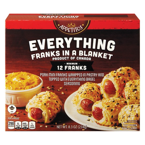 New - Appetitos Everything Franks in a Blanket - $4.29 - May 6