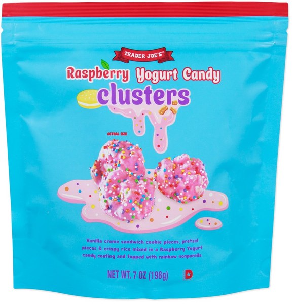 [Seasonal] Raspberry Yogurt Candy Clusters (~$3.49 / 7 oz)