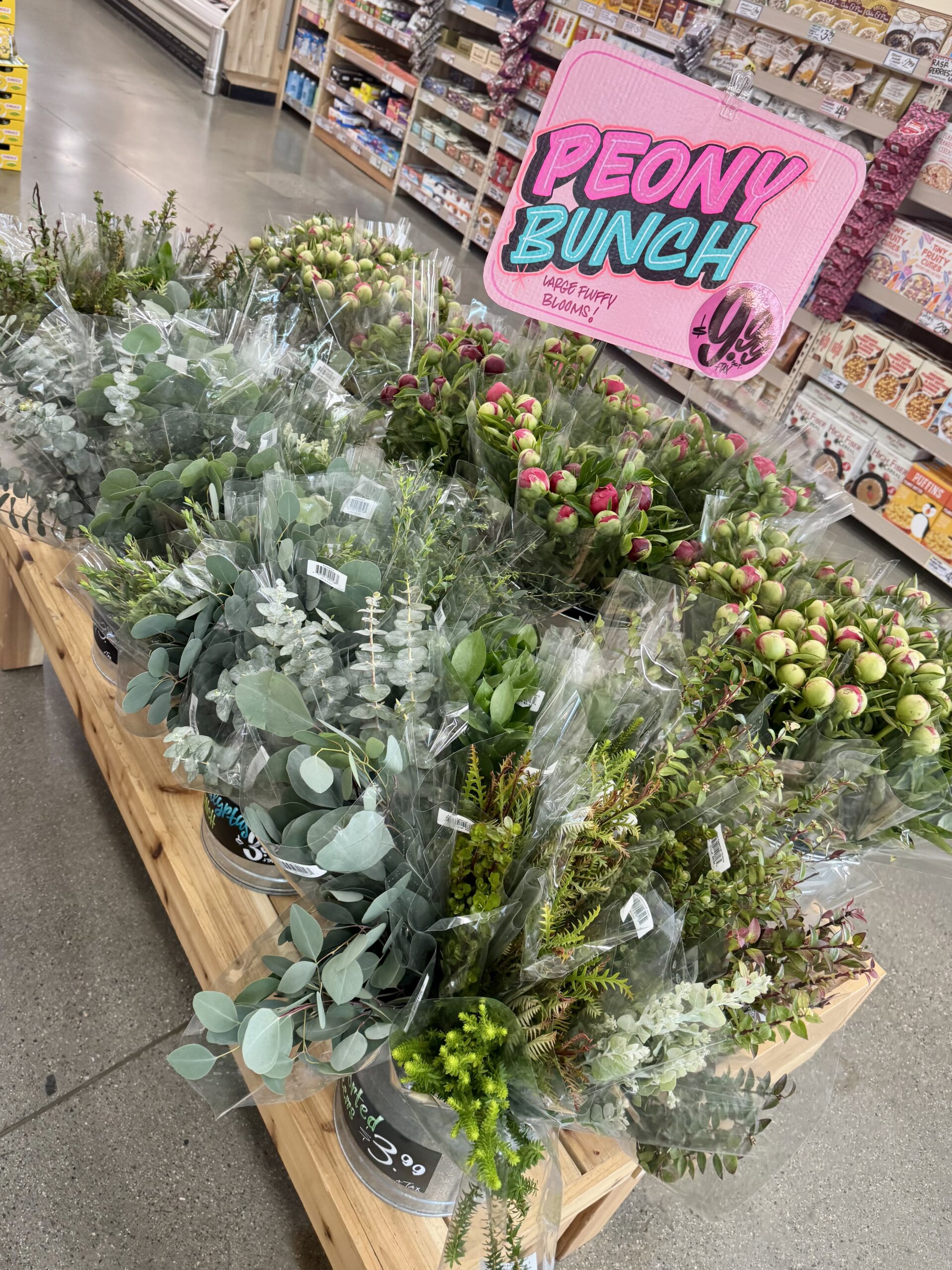 Peony Bunch - in store