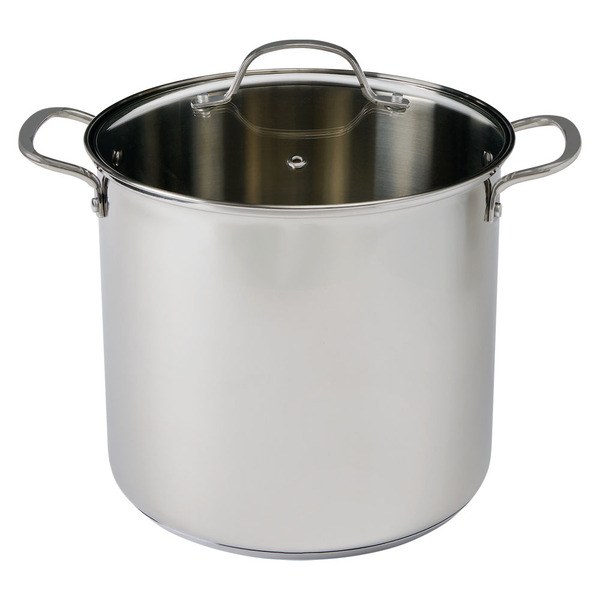 Crofton 12-Quart Stainless Steel Stock Pot: $26.99