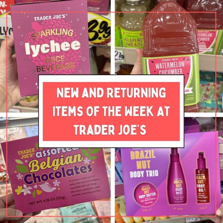 New and Returning Items Of The Week At Trader Joe’s (5/4 – 5/10)