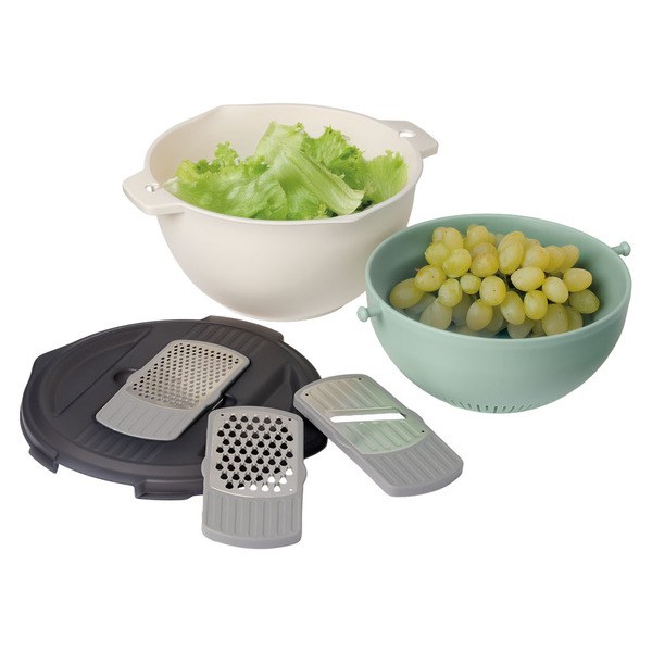 Crofton 7-Piece Rinse & Drain Colander Set: $14.99