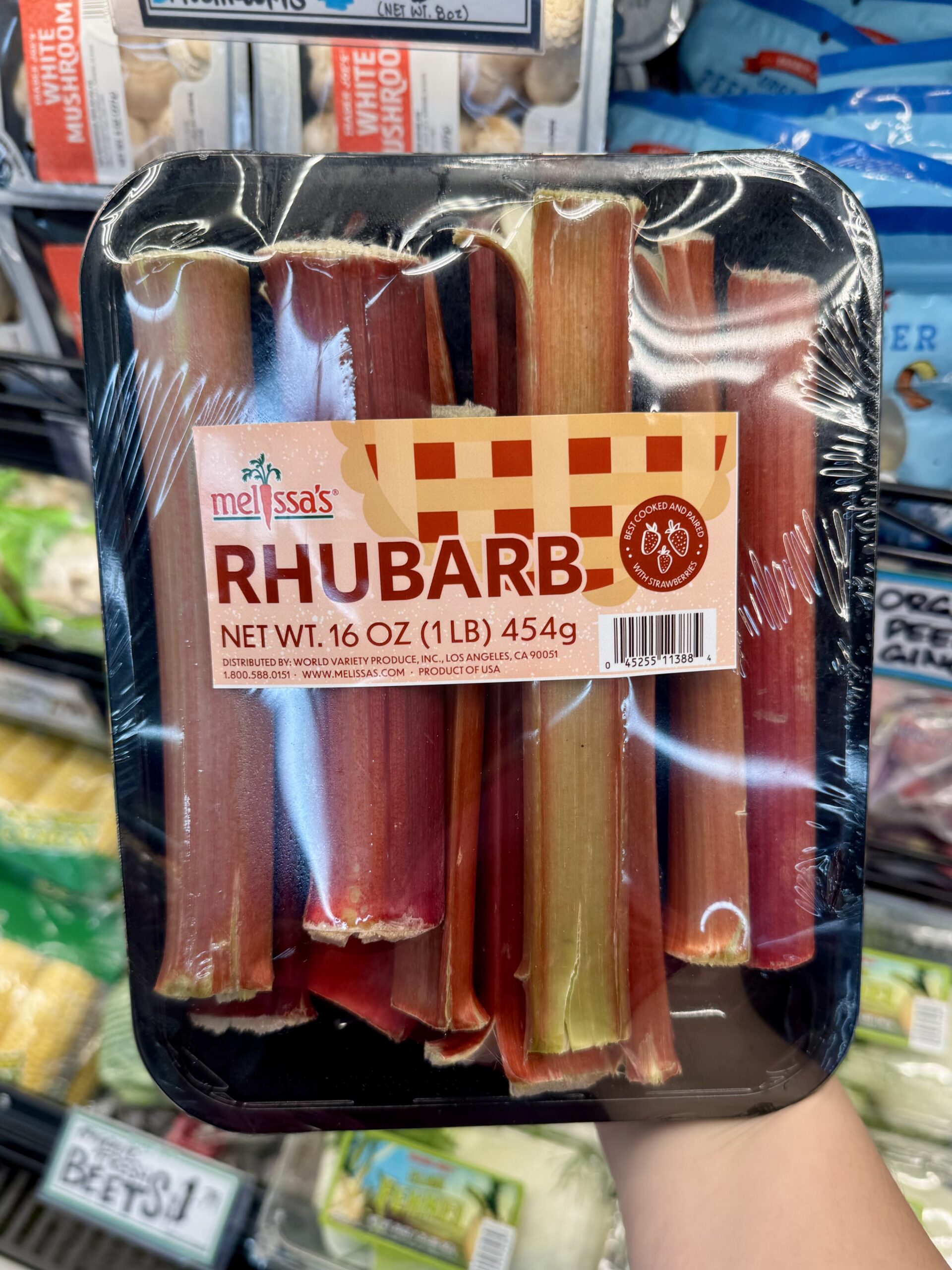 Rhubarb - in store