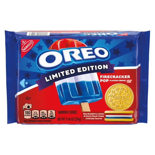 OREO Limited Edition Firecracker Pop Cookies