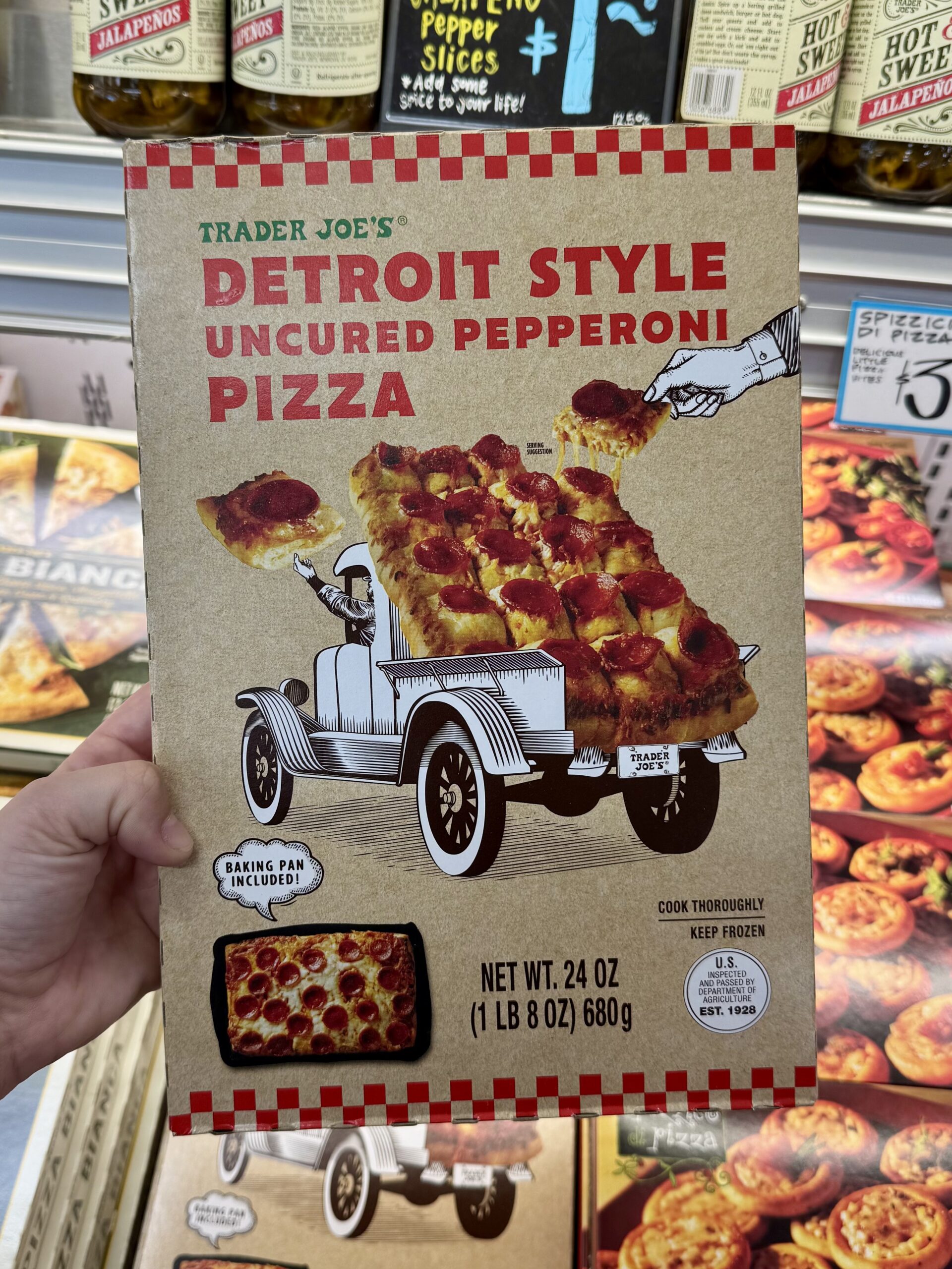 Detroit Style Uncured Pepperoni Pizza - in store