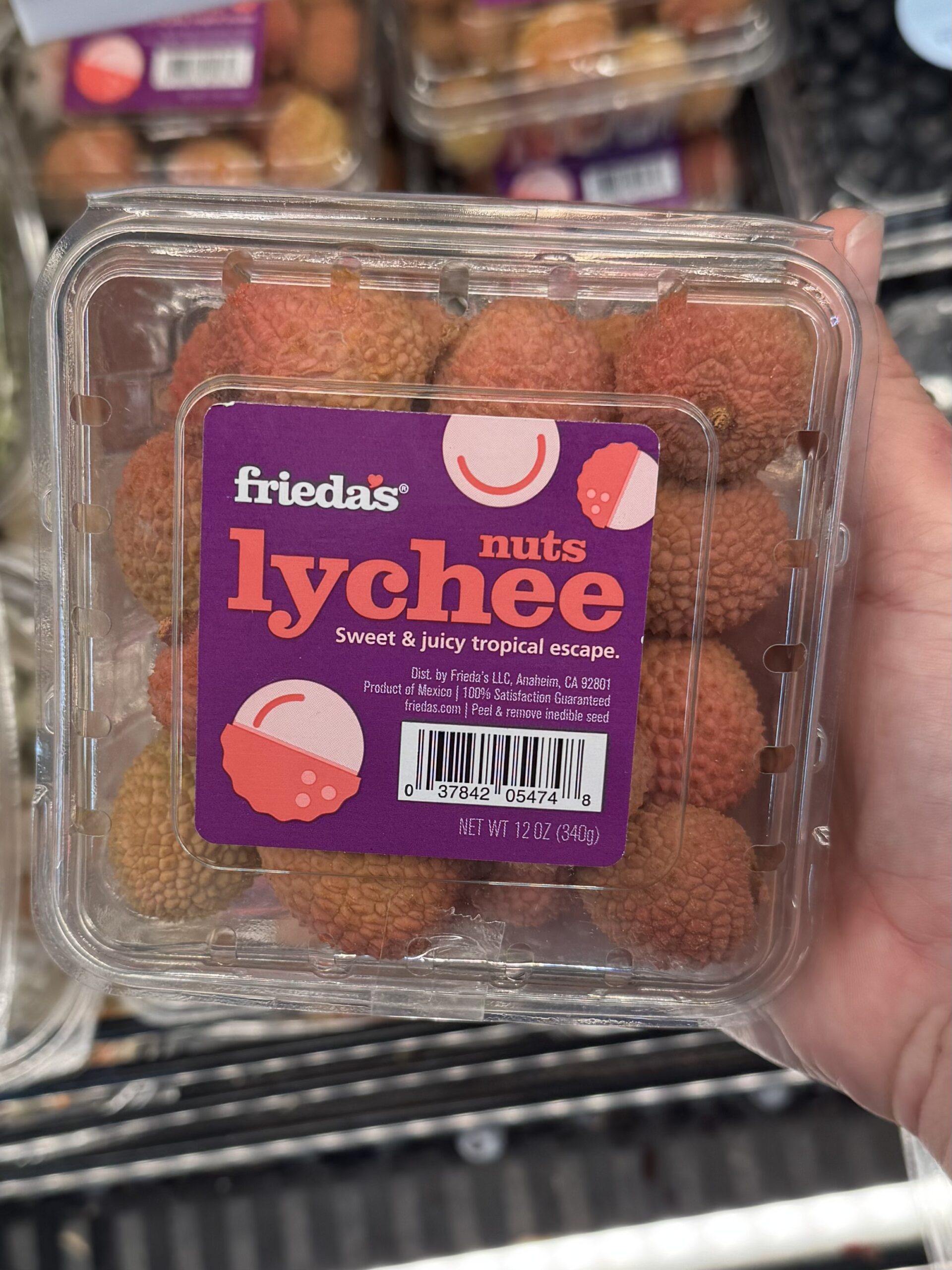 frieda's lychee nuts - in store