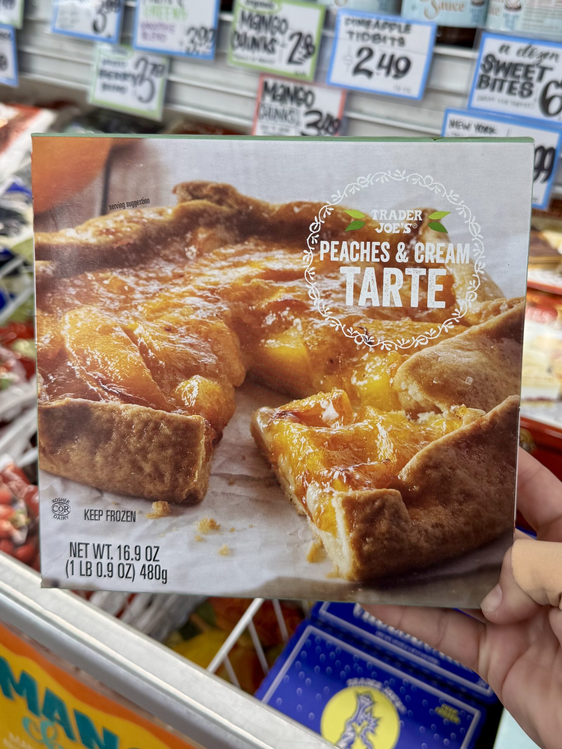 Peaches & Cream Tarte - in store