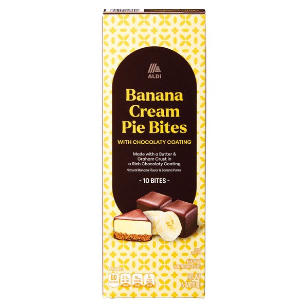 New - Aldi Chocolate Covered Pie Bites (Key Lime, Banana Cream, Coconut Cream) - $5.49 - May 13