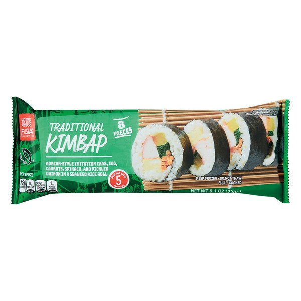 Fusia Asian Inspirations Frozen Kimbap | $3.49 | New |June 10, 2026