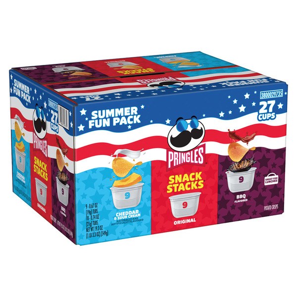 Pringles Summer Snack Stacks Variety Pack — $13.98