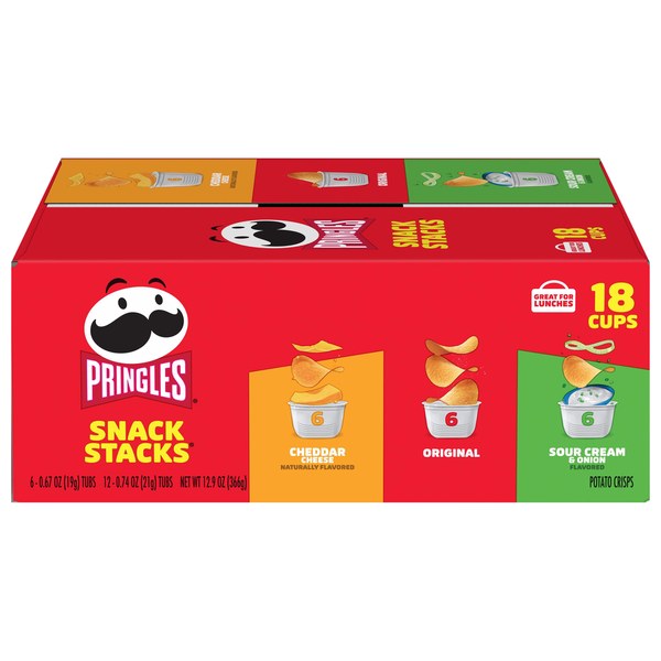 Pringles Potato Chips (6.8–7.1 oz cans)