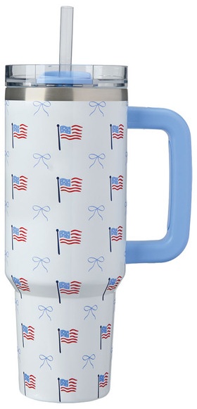 Adventuridge 40 oz Thirst Crusher Tumbler - Flags