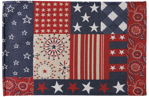 KIRKTON HOUSE 20x30 Chenille Mat - Patchwork