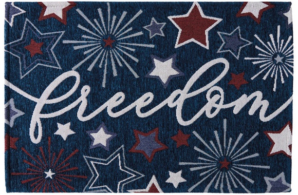 KIRKTON HOUSE 20x30 Chenille Mat - Freedom