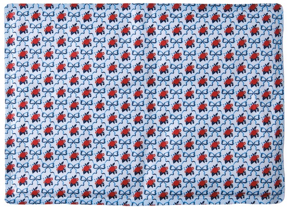 Crofton Large Hot/Cold Pack - Blue/Bow