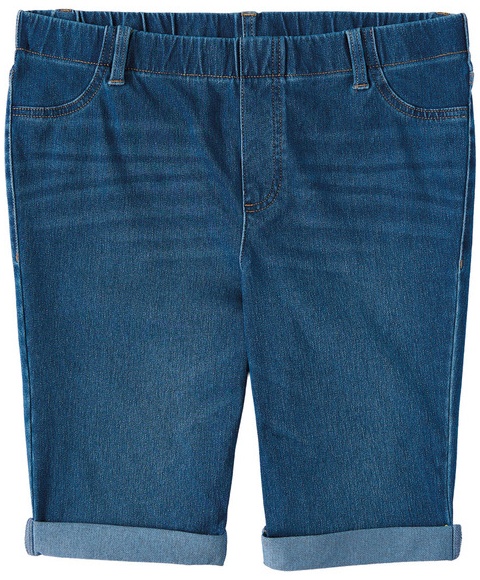 Serra Bermuda Jeggings Mid Blue - L