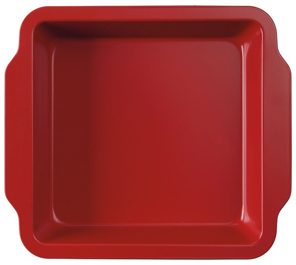 Crofton Metal Bakeware - Square Pan, Red