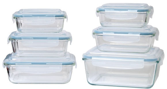 Crofton Rectangle Container - Blue