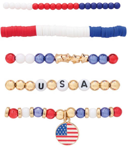 Serra Americana Accessories - Beaded Bracelet Stack