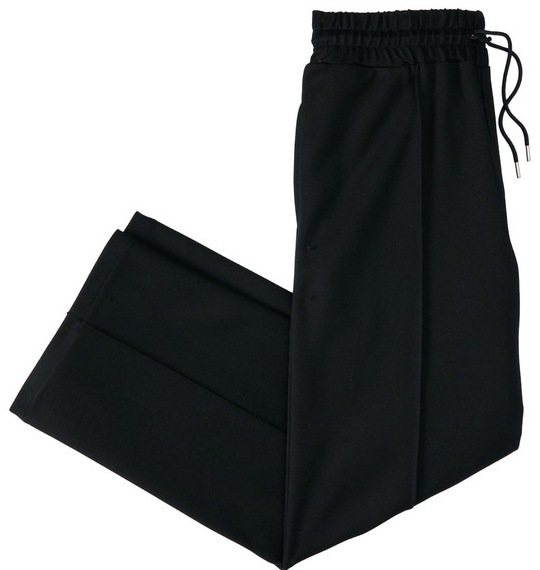 Serra Wide Leg Ponte Pant Black - M
