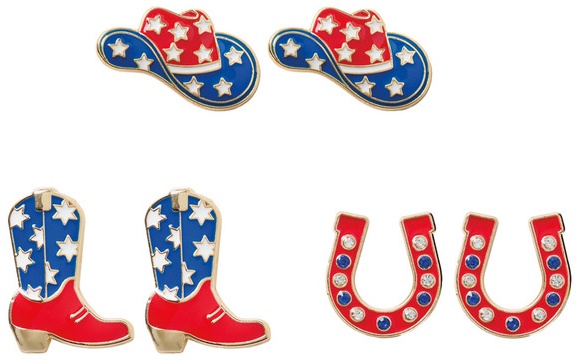 Serra Americana Accessories - Cowboy 3pk Studs