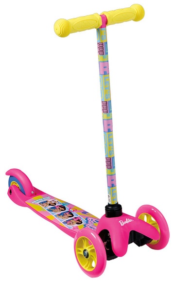 Sakar - Barbie Character 3 Wheel Scooter