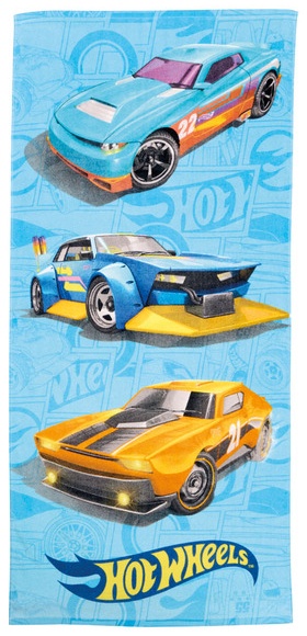 Licensed Kids Character Beach Towel - Hot Wheels