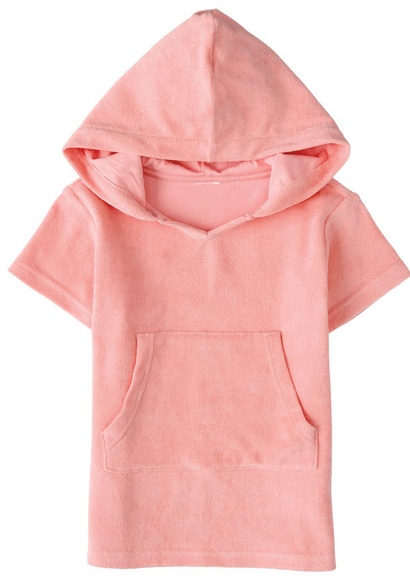 Lily & Dan/ L&D Childrens Swim Cover Up - Pink S
