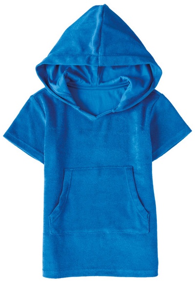 Lily & Dan/ L&D Childrens Swim Cover Up - Blue XS
