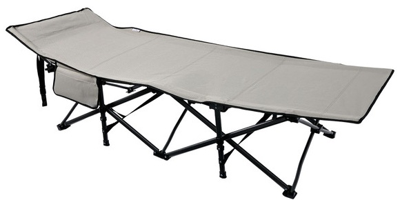 Adventuridge Collapsible Camping Cot - Gray