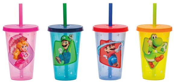 Zak! Character Color Change Tumblers - Super Mario