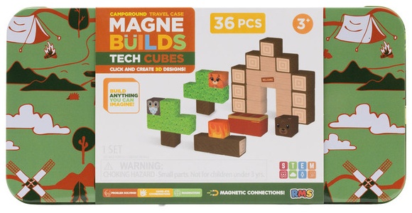 Magne Builds Travel - Magentic Blocks- Campground