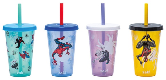 Zak! Character Color Change Tumblers - Spider-Man