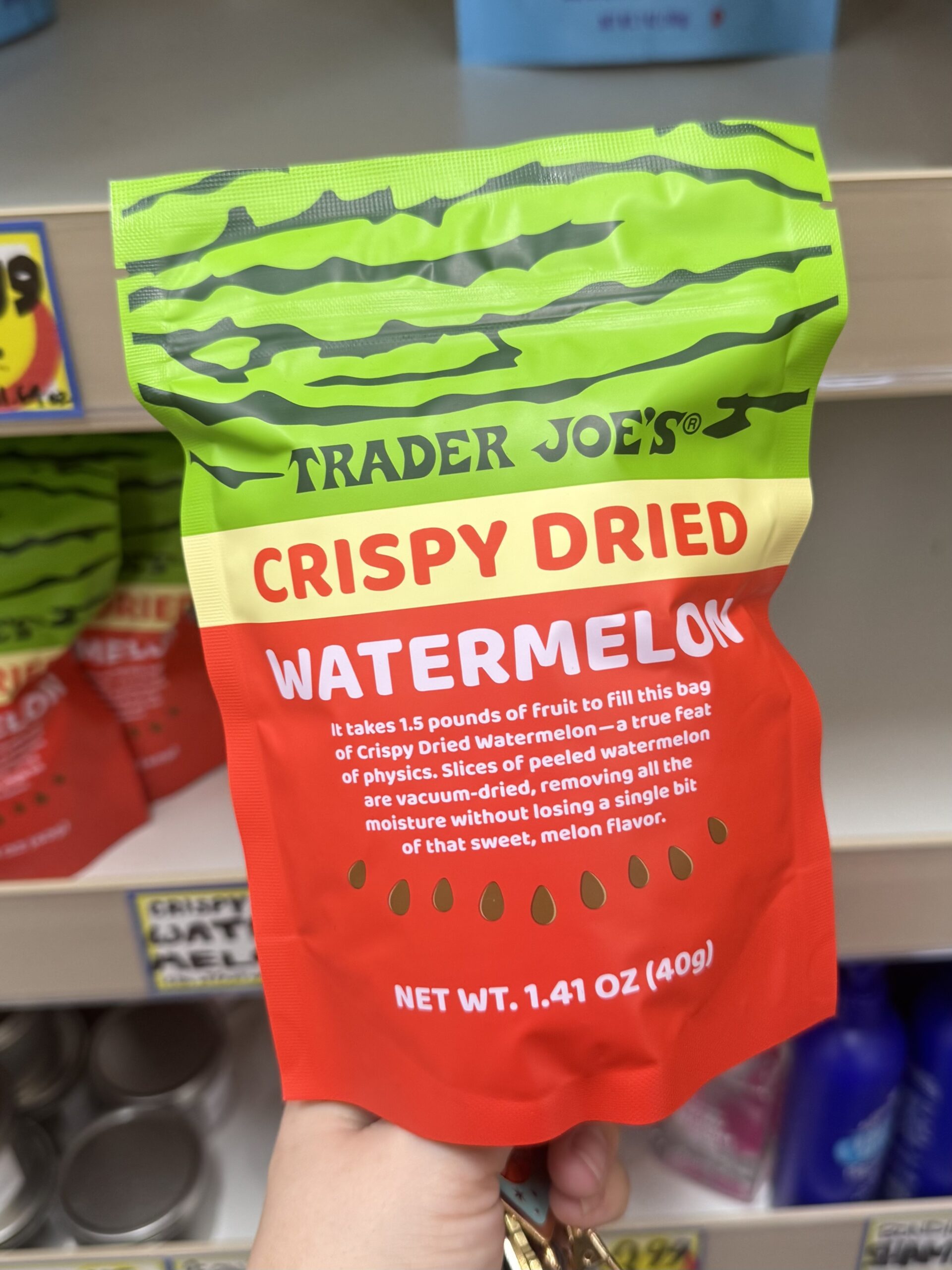 Crispy Dried Watermelon - in store