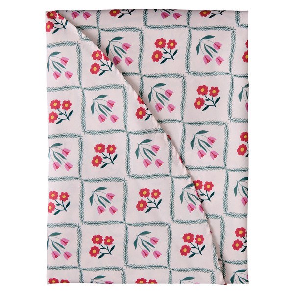 KIRKTON HOUSE Summer Floral Indoor Outdoor Tablecloth, 70" Round — $7.99