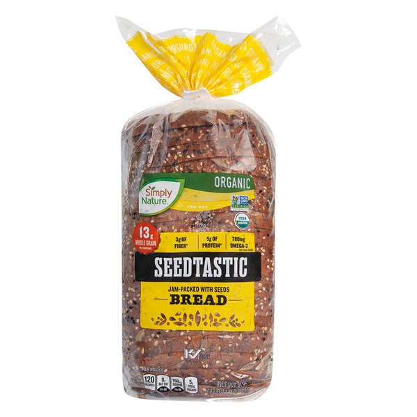 Simply Nature Seedtastic Organic Bread - $3.00