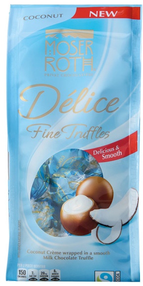 Moser Roth Moser Roth Delice Truffles - Coconut