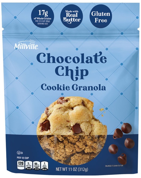 MILLVILLE Chocolate Chip Granola -